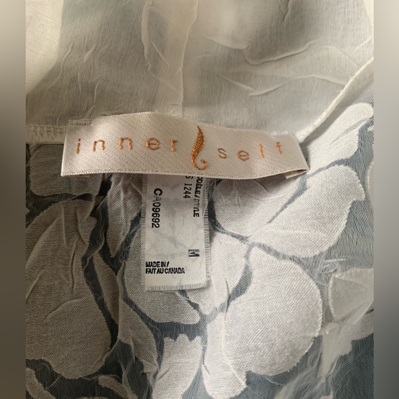 COPY - NWT Shear White on White Jacket - Picture 4 of 4